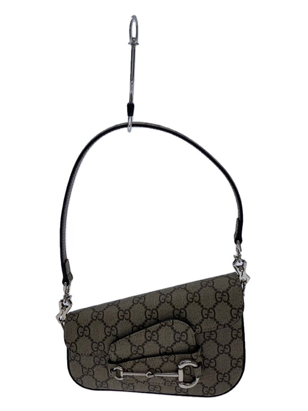 Gucci GG Supreme Horsebit Shoulder Bag All over